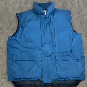 Cabelas Blue outdoor Vest size L